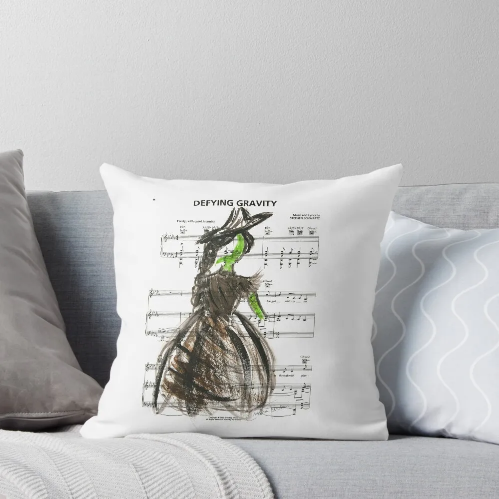 Elphaba - Defying Gravity Throw Pillow Pillow Cases Pillow Cover