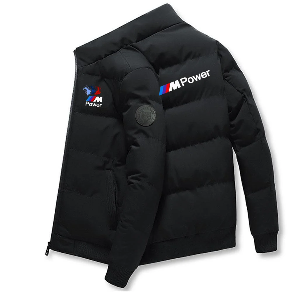 

BMW Men's Short Printed Cotton Casual Jacket, Large Size, Windproof, Riding, High Quality Brand, Fashionable and Modern