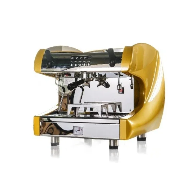 

Commercial Italian, semi-automatic coffee machine, single head, electronic control