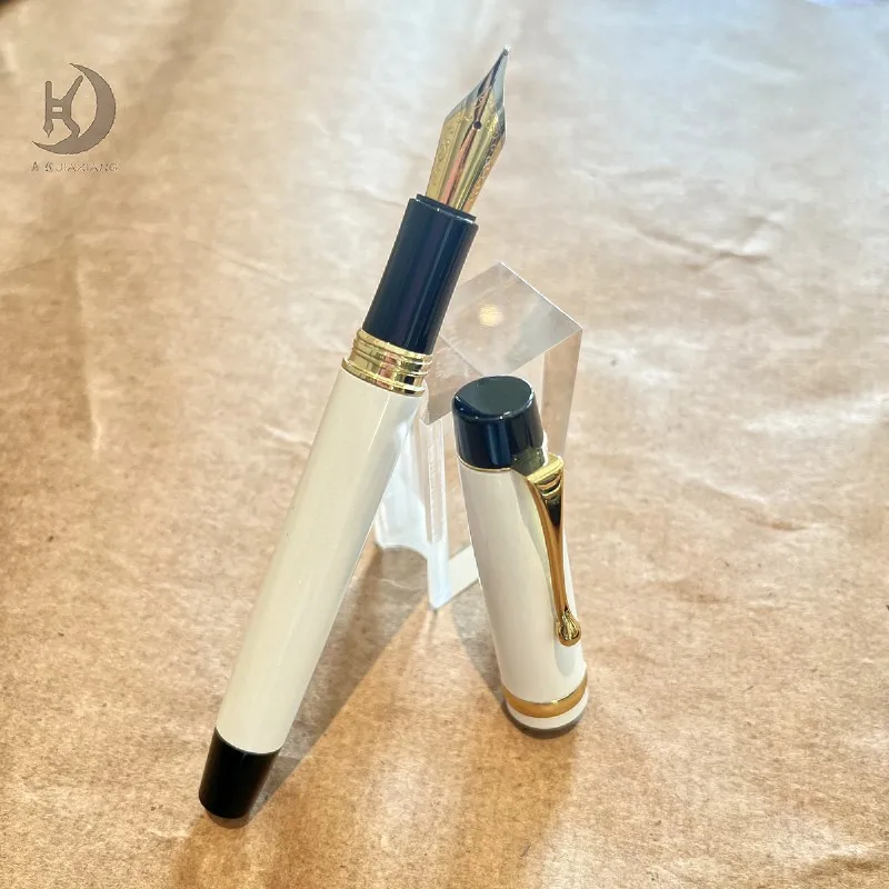JD 957 Exquisiter Business-Füllfederhalter mit graviertem Design, luxuriöser, schöner Geschenkstift für Sammlung, Kalligraphie, Unterschriften – Detail 4