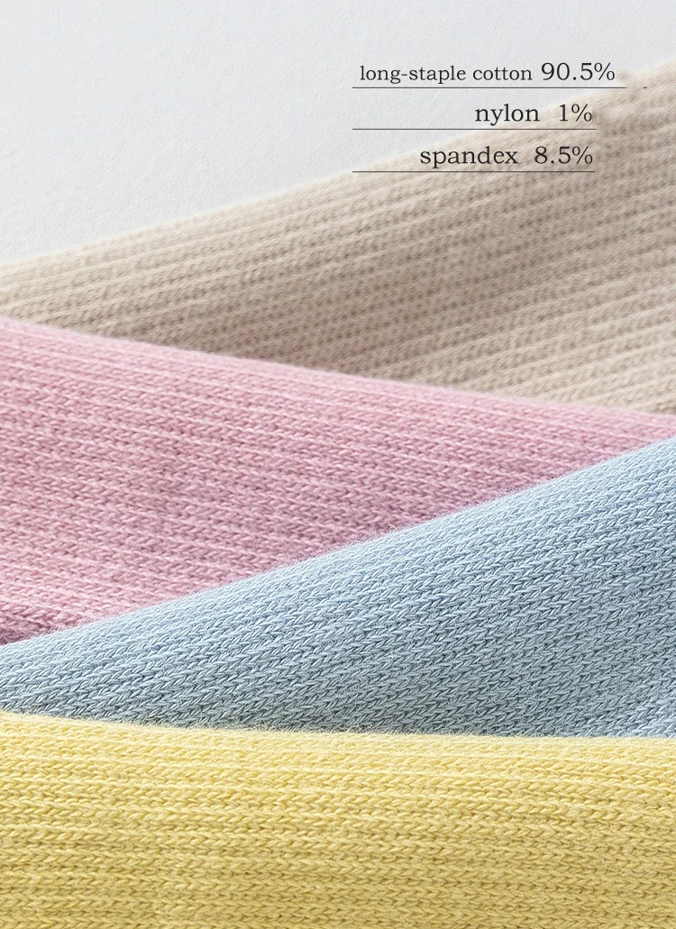 3 Paar Yoga-Socken für Damen, aus reiner Baumwolle, knöchelhoch, einfarbig, mit rutschfester Sohle, ideal für Pilates, mit Rüschen, atmungsaktiv, für Sport, Fitness und zum Tragen auf dem Boden. – Detail 10