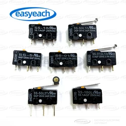 5 Stuks Japan Microswitch Reislimiet Schakelaar Sensor SS-01 SS-01GL13 SS-5GL2T SS-5GL13 SS-5GL SS-5 SS-10GL13 SS-10GL SS-10 Heks