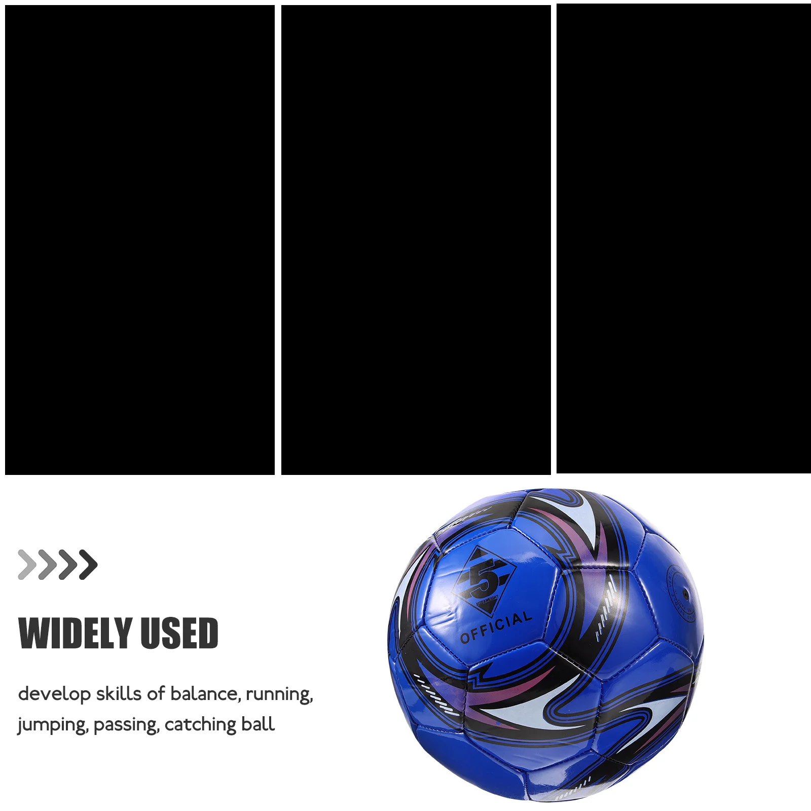 Training Soccer Size 5 Machine Sewing Kids Inflatable Pvc Balls for Toddlers 1-3