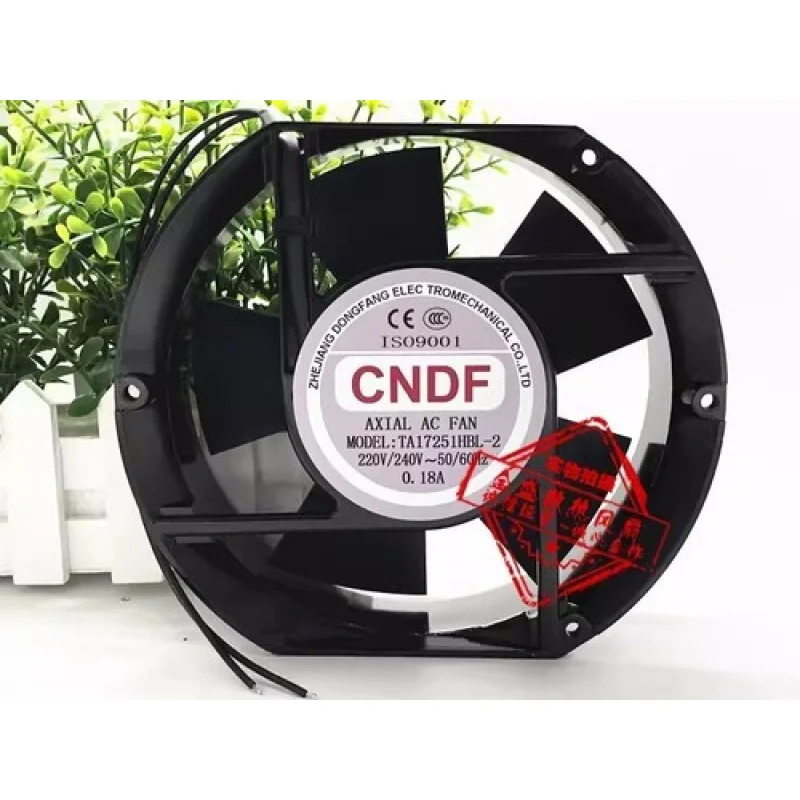

C for CNDF TA17251HBL-2 AC220V/240V 0.18A 17CM AC Axial Cooling Fan