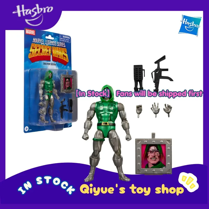 [pre-sale]-hasbro-marvel-legends-secret-wars-hanging-card-doctor-doom-6-inch-movable-robot-doll-model-toy-collection-gift