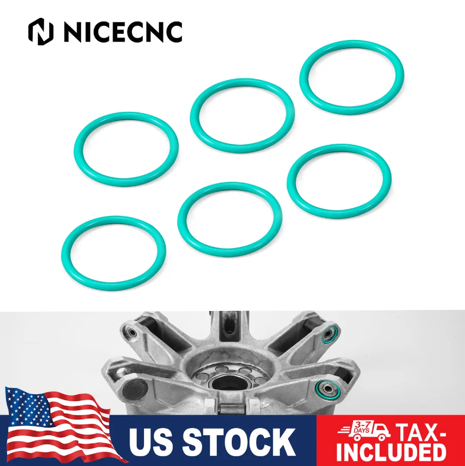 

Комплект из 6 уплотнительных колец для первичного сцепления Can-Am X3 Maverick, демпферные уплотнительные кольца для сцепления UTV для Can-Am Maverick X3 Max R 2017-2021