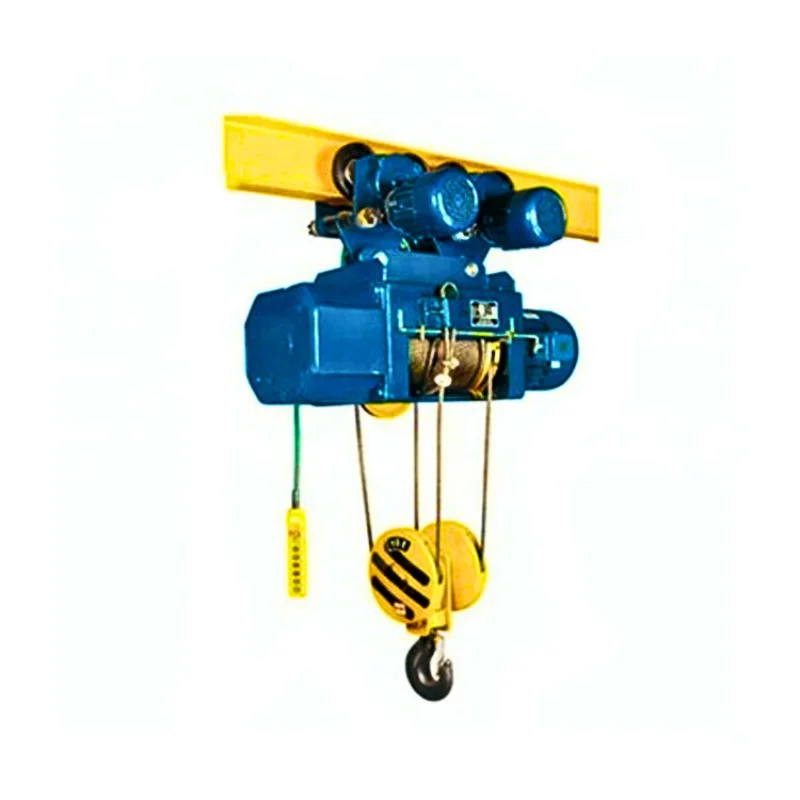 

Single/Double Rail Heavy Duty Industrial Electric Hoist Wireless Remote Control Electric Wire Rope Hoist Featuring Motor Premium