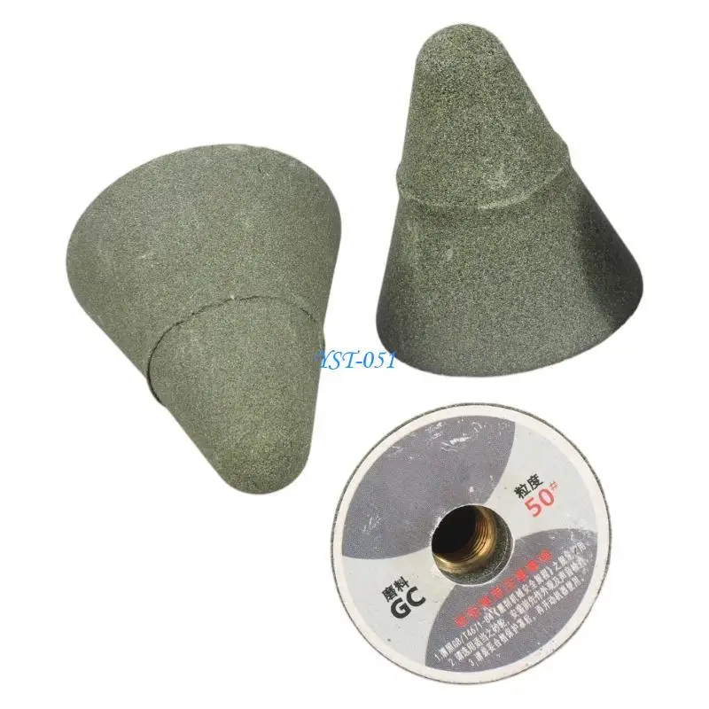 e15a 3pcs بتات الحفر الماسية عجلات طحن تشطول خيوط التلميع الخيوط البلاط السيراميك مدبب قطع النقش