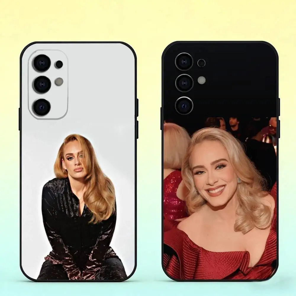 

Adele Phone Case Black Silicone Soft For Samsung S25,S24,S21,S22,S23,S30,Ultra,S20,Plus,Fe,Lite