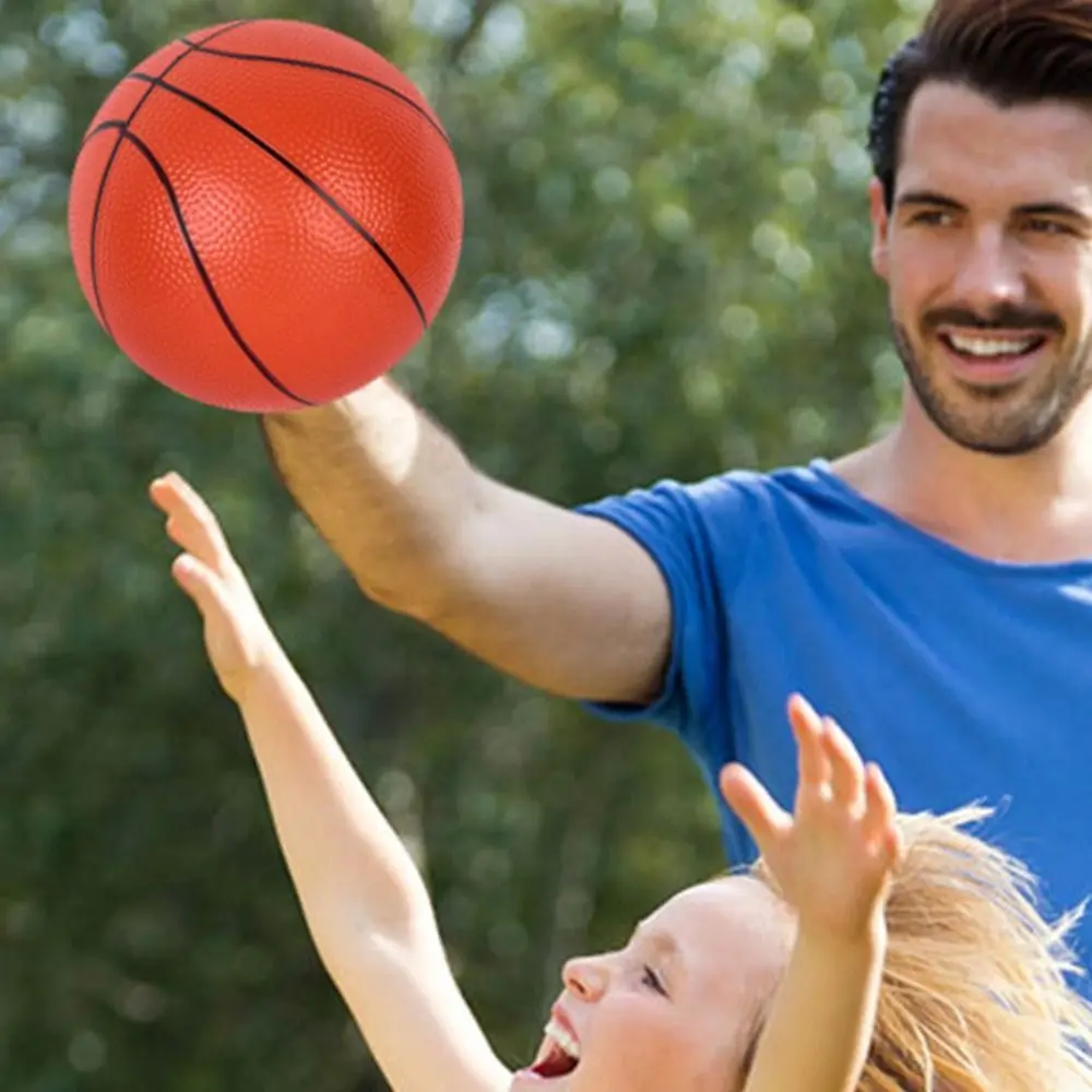 핫 러버 인플레이터블 소형 농구 장난감 훈련 스포츠 소형 패팅 볼 야외 게임 비치 볼