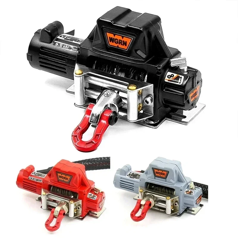 ชุดวินซ์โลหะจำลองแบบอัตโนมัติสำหรับรถบังคับวิทยุขนาด 1/10 รุ่น Axial SCX10 TRAXXAS TRX4 RC4WD D90 KM2 Redcat อะไหล่อัพเกรด