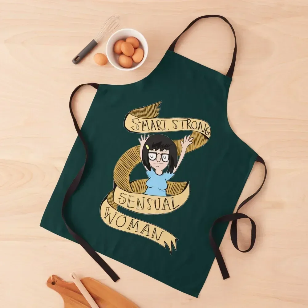 

Tina Apron For Women Kitchen carpenter esthetician Novelties Kitchen And Home Apron