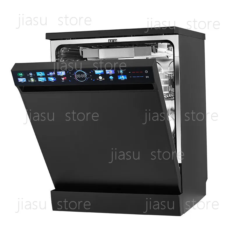 18‑Place Setting Freestanding & Built‑In Dishwasher, Inverter Dish Washer with Zone Wash & Auto‑Open Door Drying