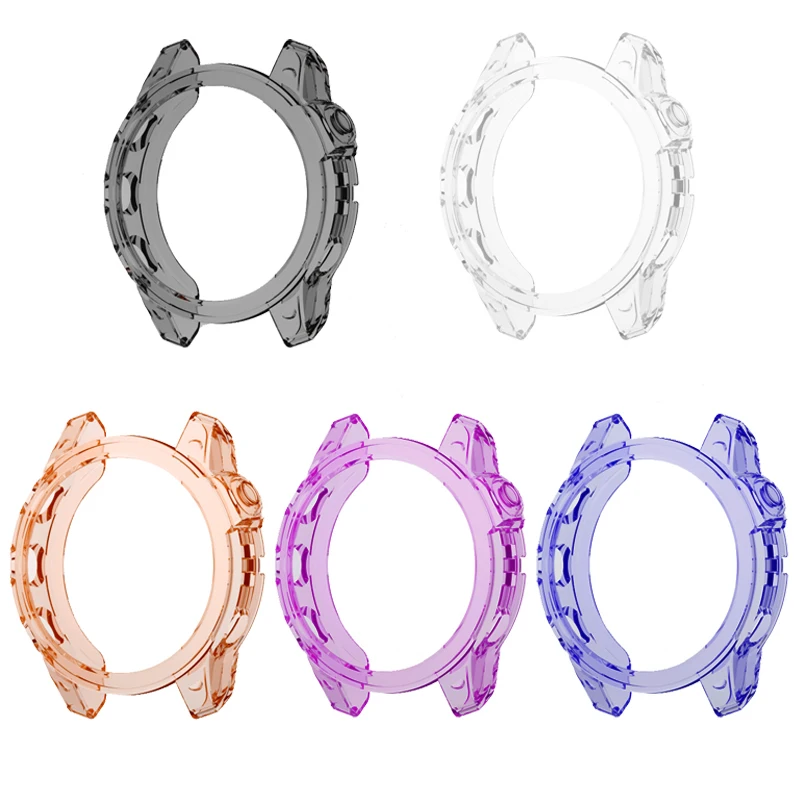 ใหม่กรณี Protector สำหรับ Garmin Fenix 7 7S 7X สมาร์ทนาฬิกา TPU ซิลิโคน Bumper กรอบป้องกัน Shell อุปกรณ์เสริมแขน