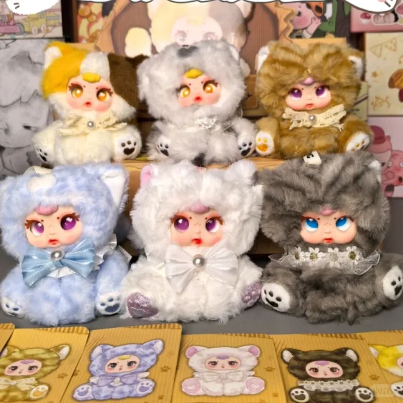 

Подлинная серия MM Sugar Baby Naughty Kitty, слепая коробка, загадочная милая экшн-аниме, плюшевая кукла Kawaii, подвижный хвост, подарочная коллекция