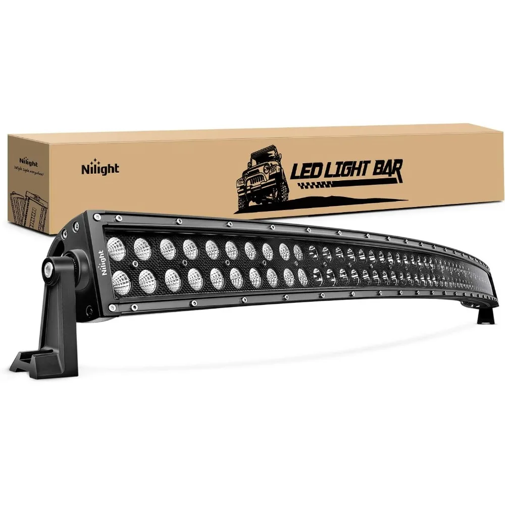 

50-Inch 288W Curved LED Light Bar for Off-Road Vehicles, Suitable for SUVs, UTVs, Trucks, and 4x4s
