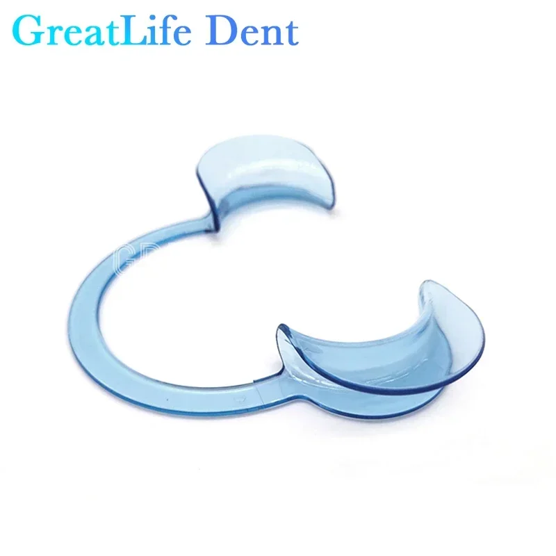 GreatLife Dent-abridor de boca Dental, herramienta Dental en forma de C, Retractor de labios de mejillas intraorales, esparcidor de labios, 5 unids/set