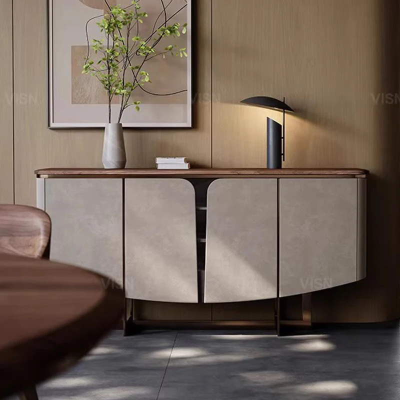 //+デザイナーウッドバーキャビネット棚モバイルレストランキッチンワインキャビネットリビングルーム高級スタンディングアルモアクラブ家具