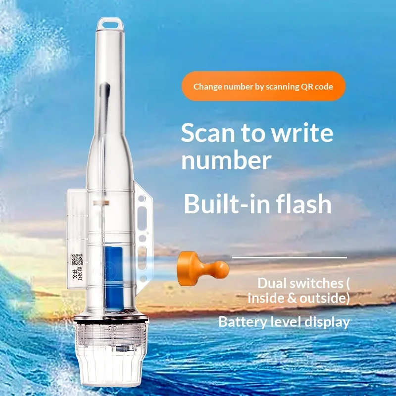 Marine Net Positioner AIS Zhoushen Flashing Light Marker with Built-in Battery and Feitong Collision Avoidance for Boats