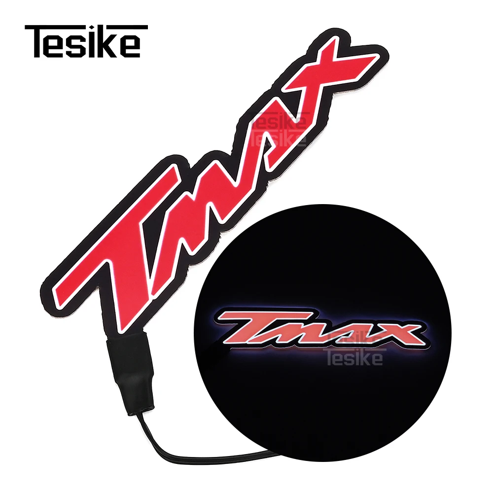 

T MAX Motorcycle Scooters Luminous Waterproof Emblem Cold Light For YAMAHA TMAX 400 500 530 560 750 TMAX530 TMAX500 TMAX560