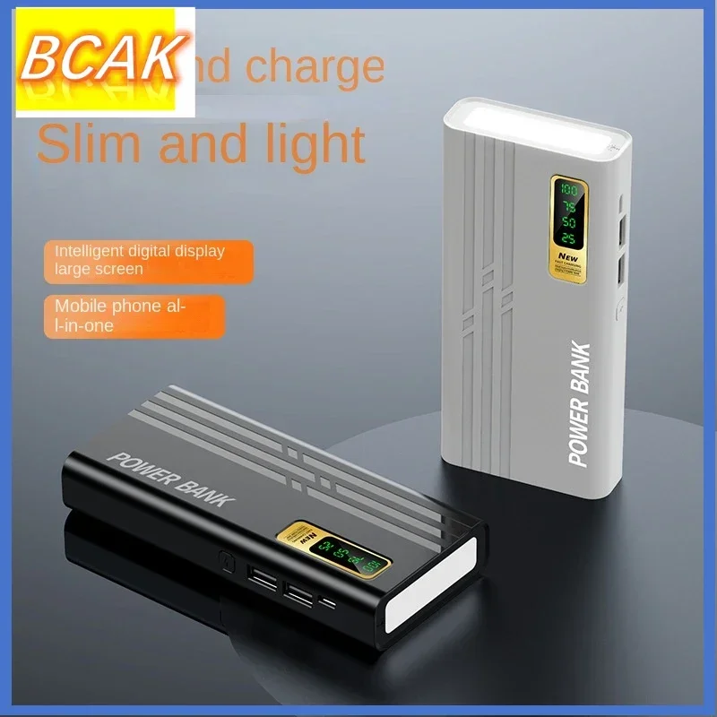 BCAK New Portable Large Capacity 10000Mah20000mah Power Bank Power Supply  Fast Charge Mobile Phones Portable Outdoor power bank