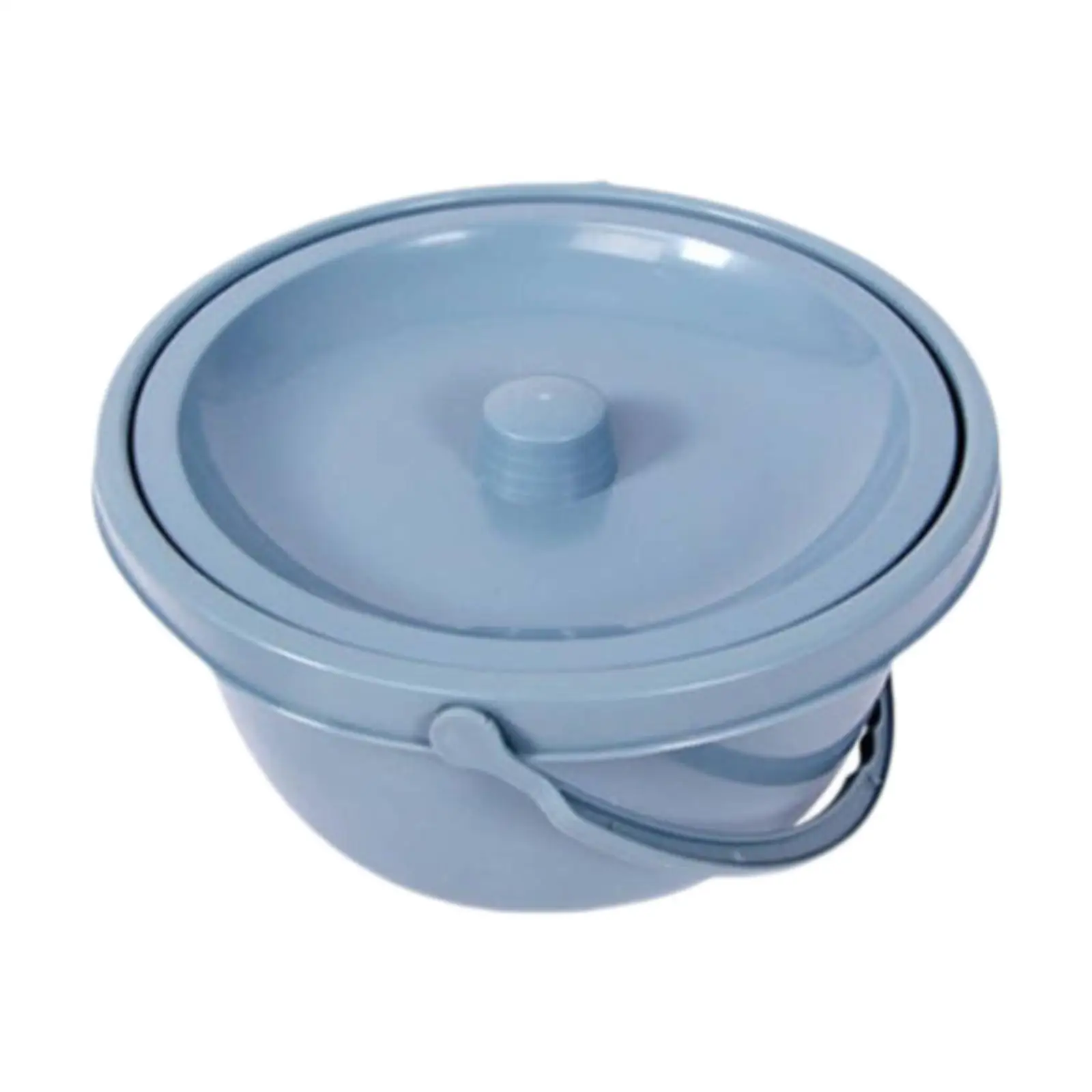 Portable Bedside Commode Bucket with Lid