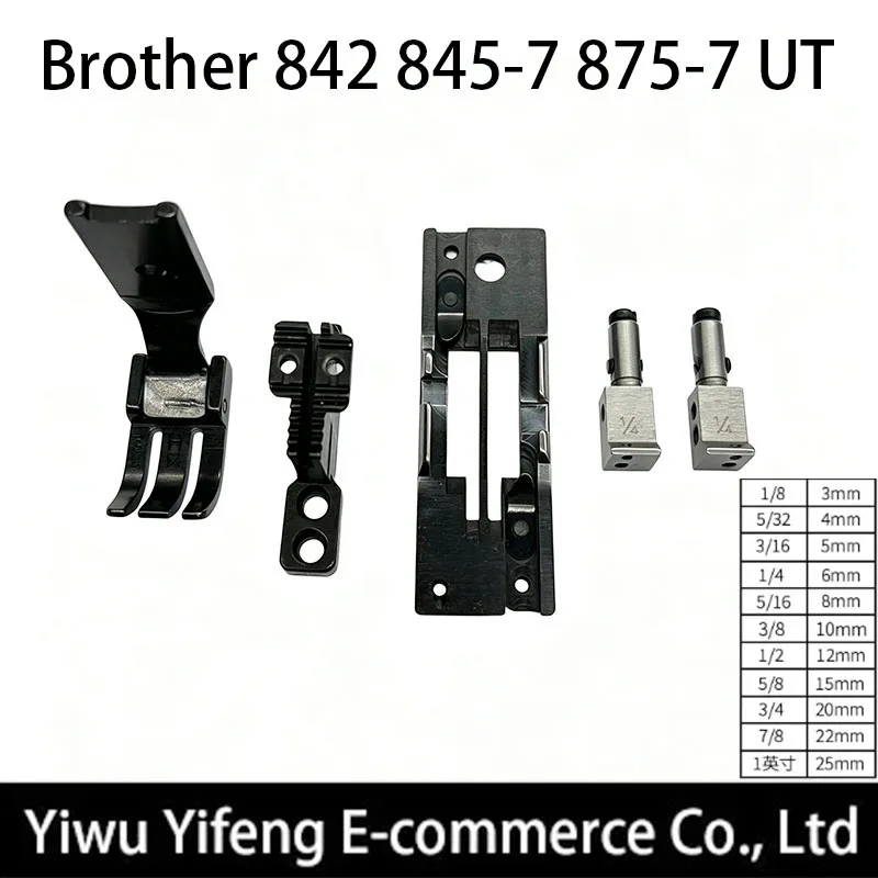Gauge Set for Brother 845-7 875-7 UT LT2-B845 Computer Dual Needle Automatic Thread Cutting Needle Position Sewing Spare Parts