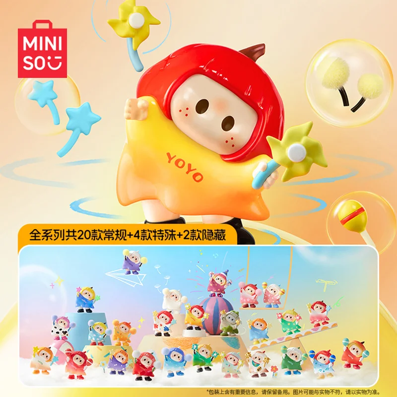 

Miniso загадочная глухая коробка, милая фигурка-сюрприз, украшения, игрушки, коллекционные предметы, модная коробка для головы-поворотная серия, подарок