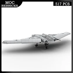 Germania WW II armi militari Air Froce 229 Fighter MOC Building Block trasportatore del personale modello di aereo giocattolo mattone regalo per bambini