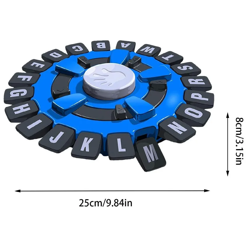 Brinquedos de mesa educativa para crianças, inglês, espanhol, TAPPLE, jogo alfabeto louco, mesa giratória interativa pai-filho, jogo familiar