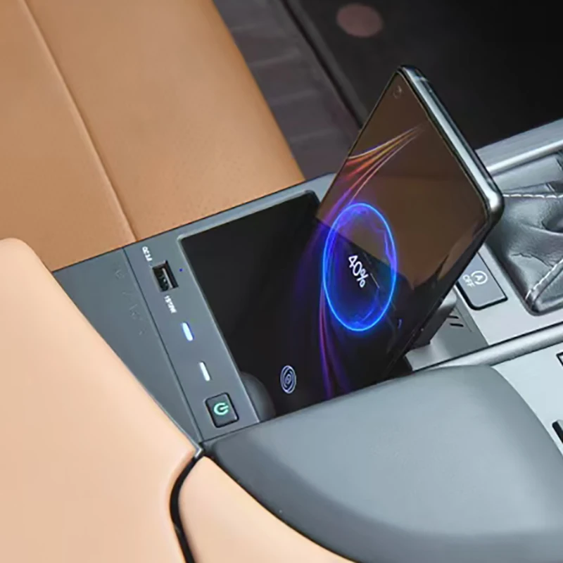 

Car wireless charger 15W fast phone charger charging holder for Lexus ES ES300H ES200 ES260 ES350 2019-2022 LHD
