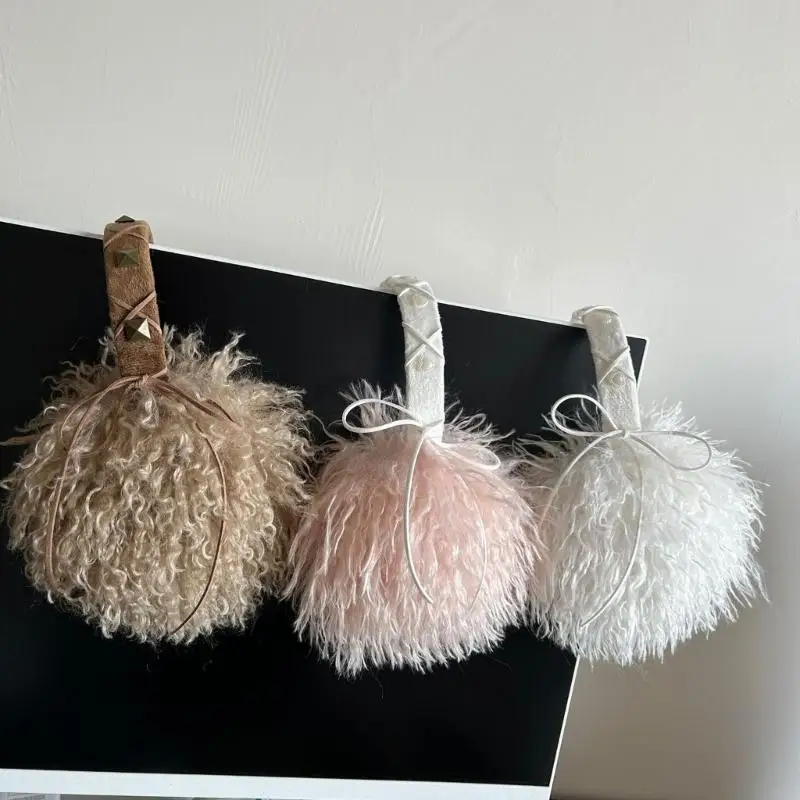 652F Nơ Sang Trọng Bịt Nữ Cô Gái Mùa Đông Giữ Ấm Sinh Viên Bịt