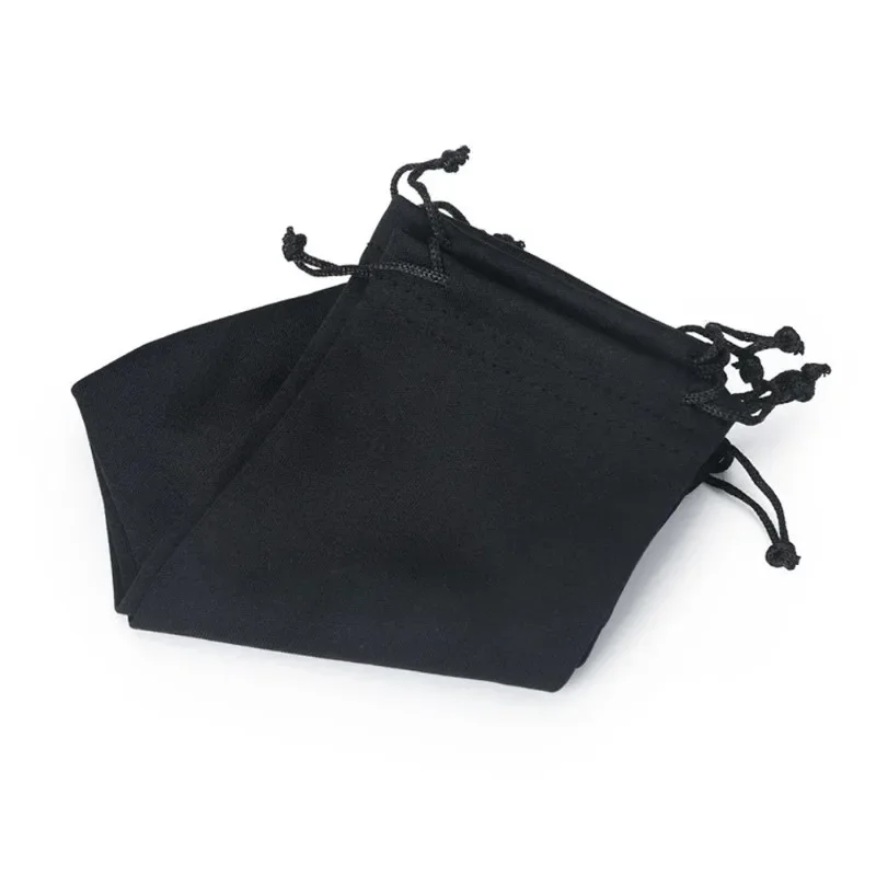 10 Pcs Soft Waterproof Sunglasses Bag with Drawstring Microfiber Dust Proof Pouch Portable Carry Case for Eyewear