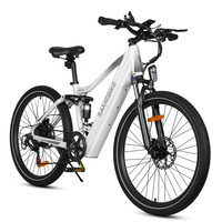 Samebike XD26-II Electric Bicycle for Adults Mountain Bike 750W 48V 14Ah Lithium Battery City E-bike
