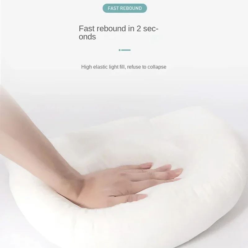 Maternity Pillow Waist Protection Side Sleeping Belly Support Pillow Multi-functional U or H-shaped Pillow Nursing Pillow