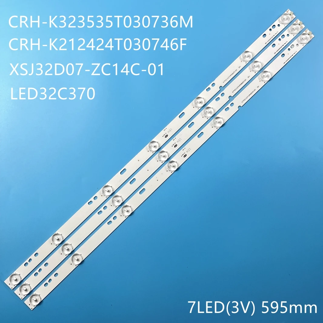 

LED Backlight strip For dns s32dc1 LED32C370 CRH-K212424T030746F XSJ32D07-ZC14C-01 DLED32GC 3X7 GC32D07-ZC14F-12