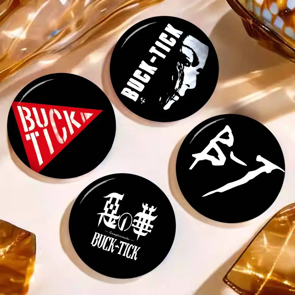 Vintage Classic B-Buck T-Tick Creative Pins Funny Round Snap-in Brooch Badge Backpack Hat Accessories Jewelry Gifts for Friend