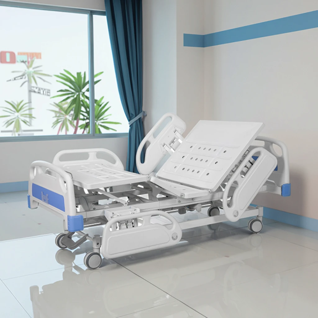 High Quality ISO Certified Hospital Bed Sturdy Stable Electric Nursing Features Economically Priced Medical Equipment for