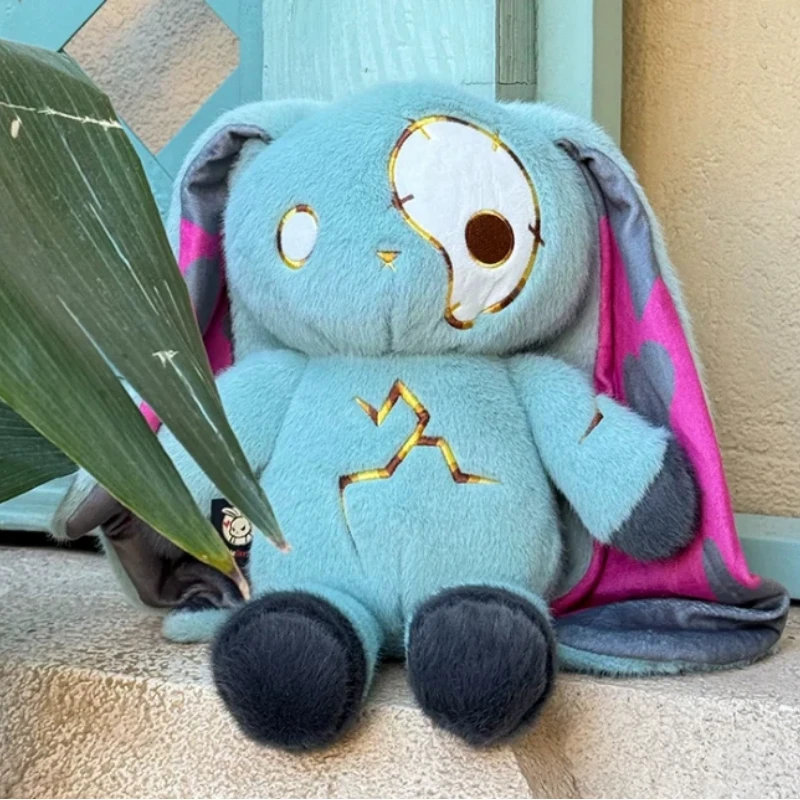 Original Plushie Dreadfuls Rabbit Plush Doll Mismatched Eyes Zombie Rabbit Keychain Birthday Gift Suitable for Collectibles