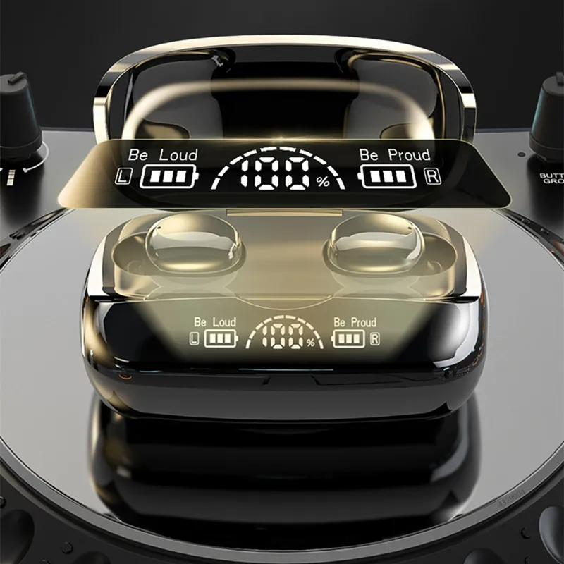 Roreta 2023 nuovi auricolari Bluetooth 5.2 cuffie Wireless Sport cuffie impermeabili riduzione del rumore Stereo HiFi con microfono auricolare