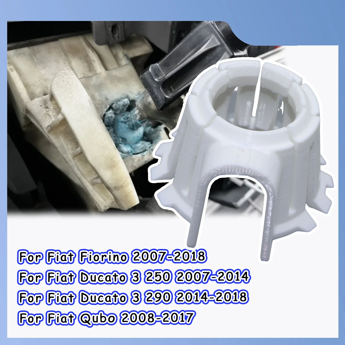 Conjunto de Reparo para Alavanca de Câmbio, Bucha da Carcaça do Rolamento e Haste de Ligação do Seletor de Marchas 2400 R1 2400R para Fiat Ducato 3 250 290 Qubo