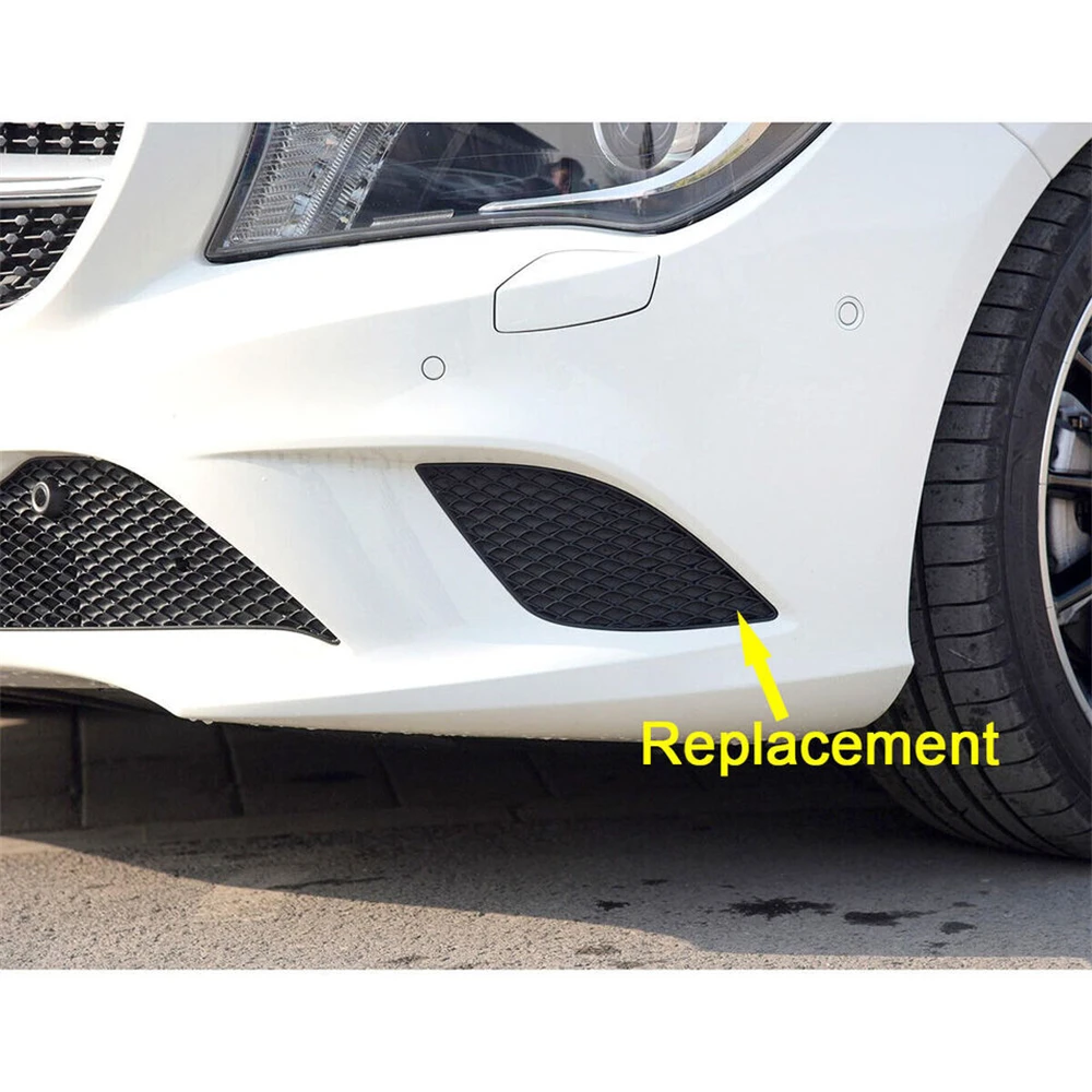 

Car Front Bumper Right Left Mesh Grille Grid for Mercedes-Benz CLA CLASS CLA250 Accessories A1178850322 A1178850422