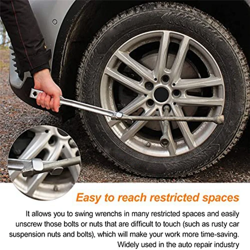 

Удлинитель гаечного ключа, 14-дюймовый удлинитель гаечного ключа, динамометрические ключи из нержавеющей стали для механиков, удлинитель гаечного ключа HOT