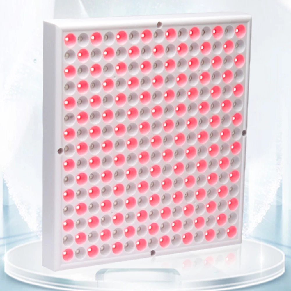 45W LED Panel Switch on/off 660nm Red Light Therapy, 850nm Near Infrared Lamp Therapy for Skin and Pain Relief, Red Grow Lamps