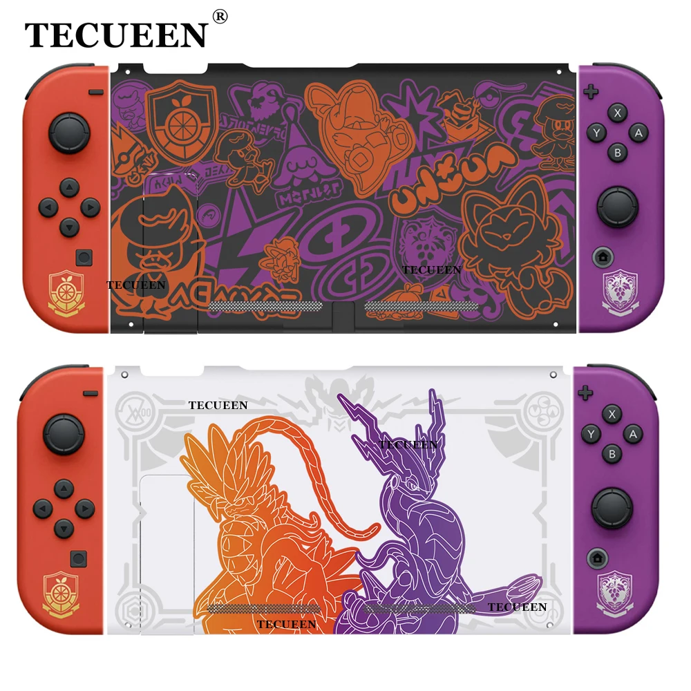 

For PM Scarlet Violet Edition Replacement Shell for Nintendo Switch Console & Joy-Con DIY Parts Housing Case Accessories