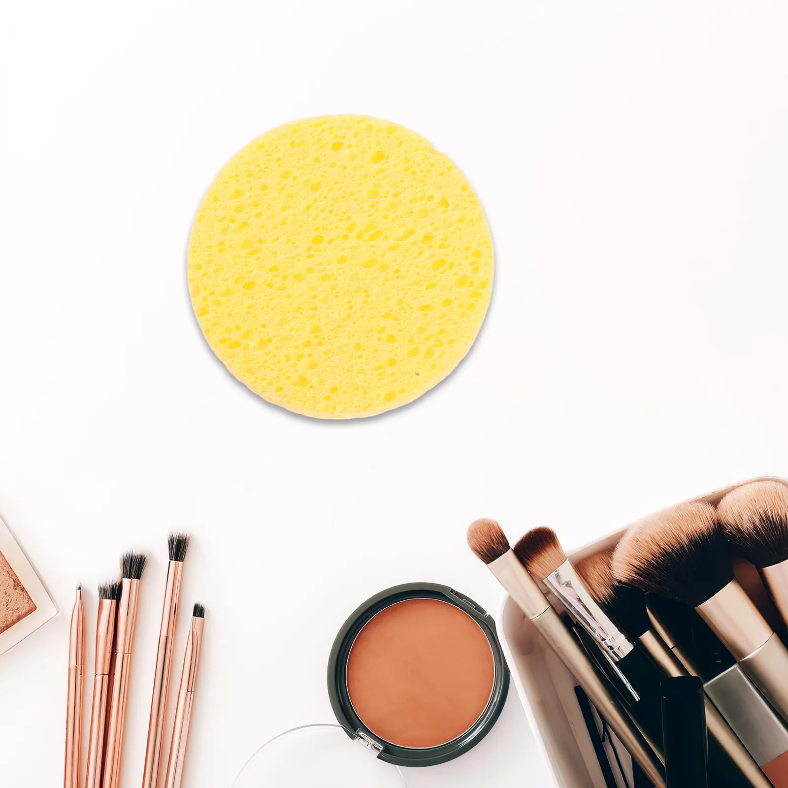 

Face Cleaning Sponge Facial Skin Care Puff Exfoliating Makeup Remover Pad Compressed Cleansing Tool for Sensitive Skin