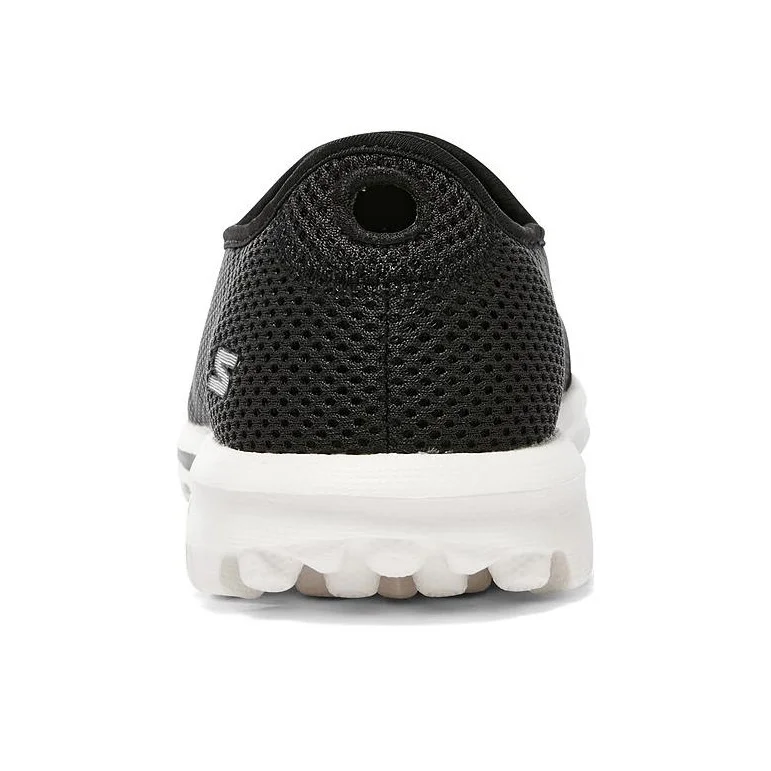 Skechers Go Walk Classic Low top Casual Shoes Women's Black White 124979-BKW - view 5
