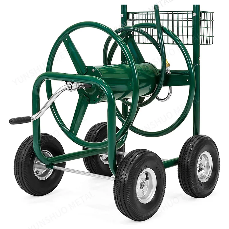 Water roller, watering garden industrial cleaning machine, water pipe machinery manufacturing trolley