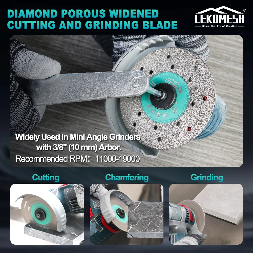 Рисунок 4 - LEKOMESH Диаметр 75/115/125 мм