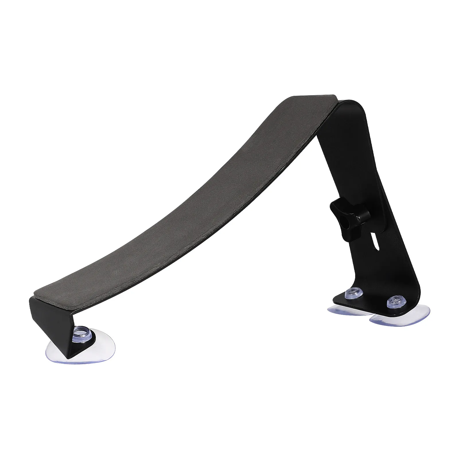 

Guitar Leg Rest Support Aluminum Frame with Rubber Suction Cups Adjustable Stable for Classical Acoustic Guitar Ukulele Playing